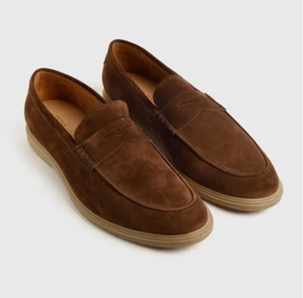 Peter Millar Crown Crafted Excursionist Penny Loafers Men's Sz. 10.5